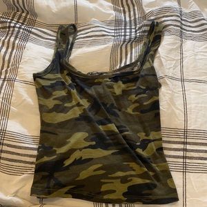 Camo tank top